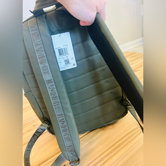 NEW- Air Jordan Olive Green Backpack NWT - Picture 13 of 16
